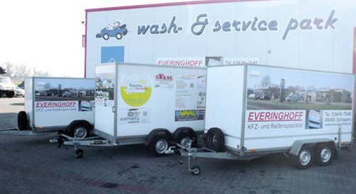 Kfz werkstatt anhaenger